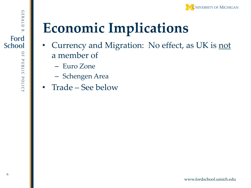 economic implications currency and migration