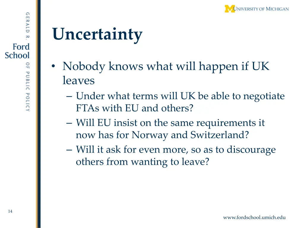 uncertainty