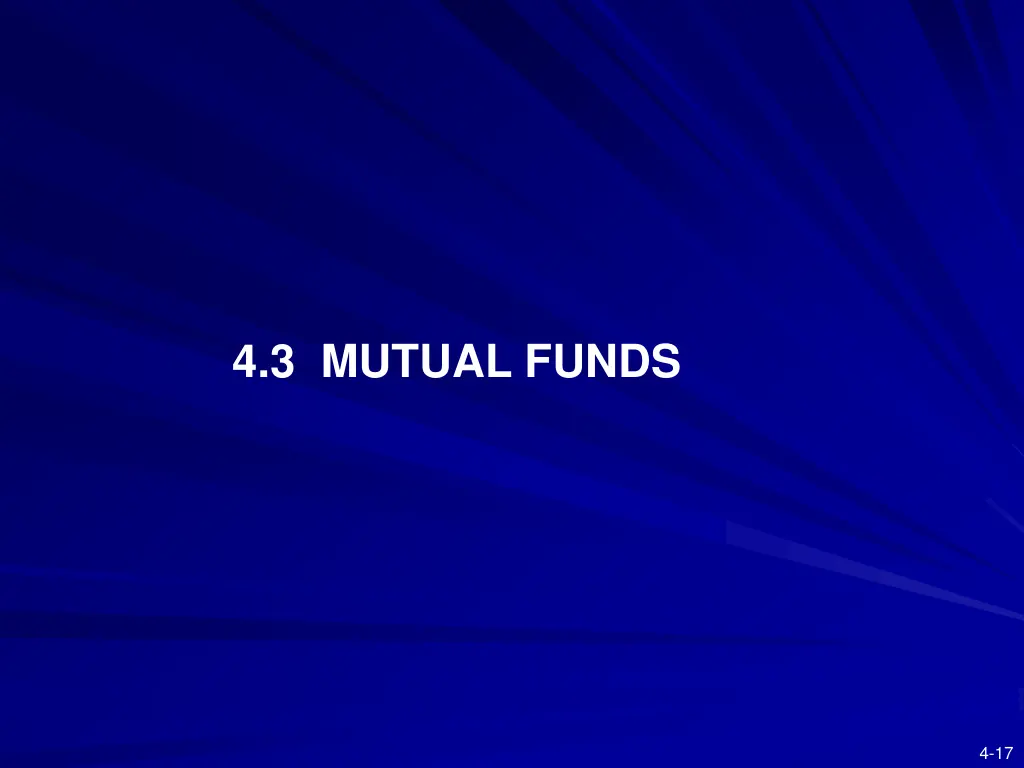4 3 mutual funds