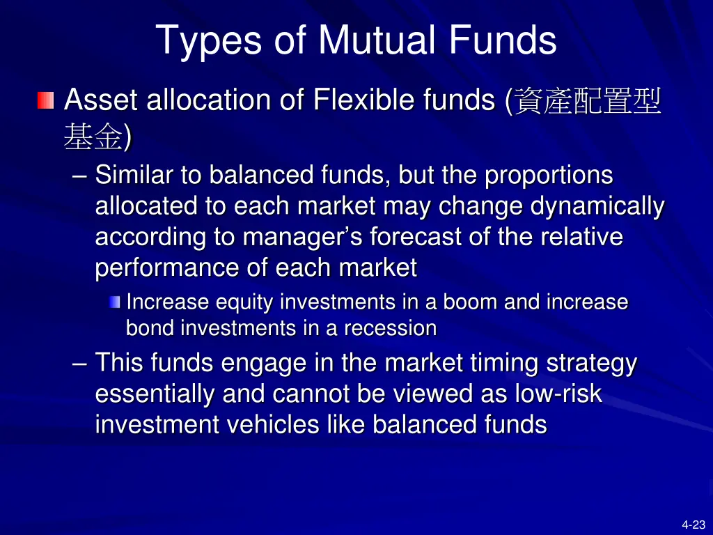 types of mutual funds 2