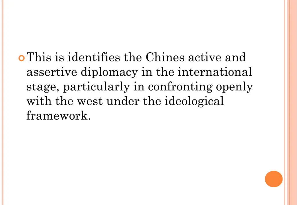 this is identifies the chines active