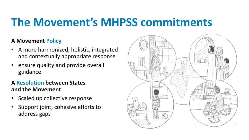 the movement s mhpss commitments