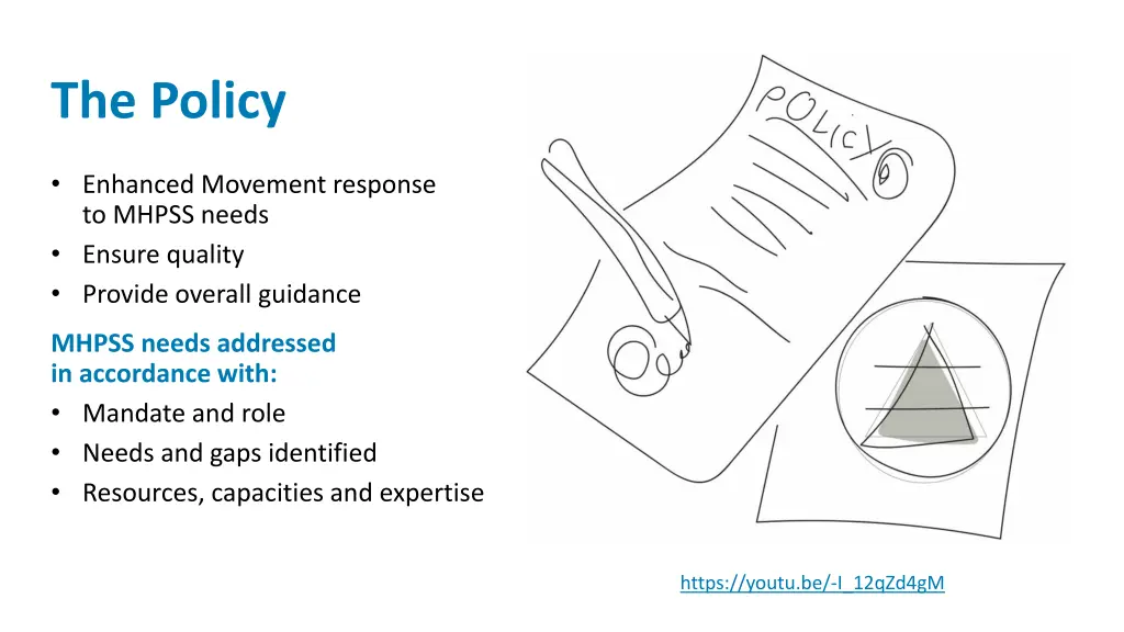 the policy