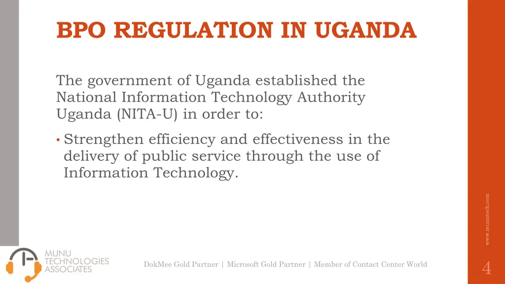 bpo regulation in uganda
