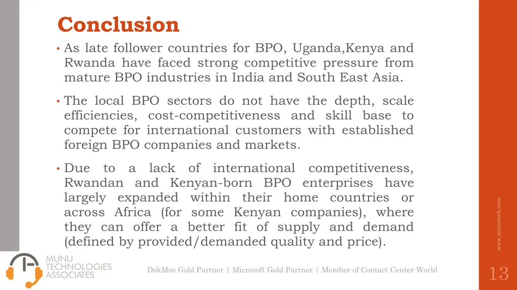 conclusion as late follower countries