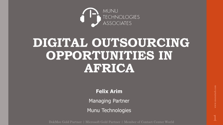 digital outsourcing opportunities in africa