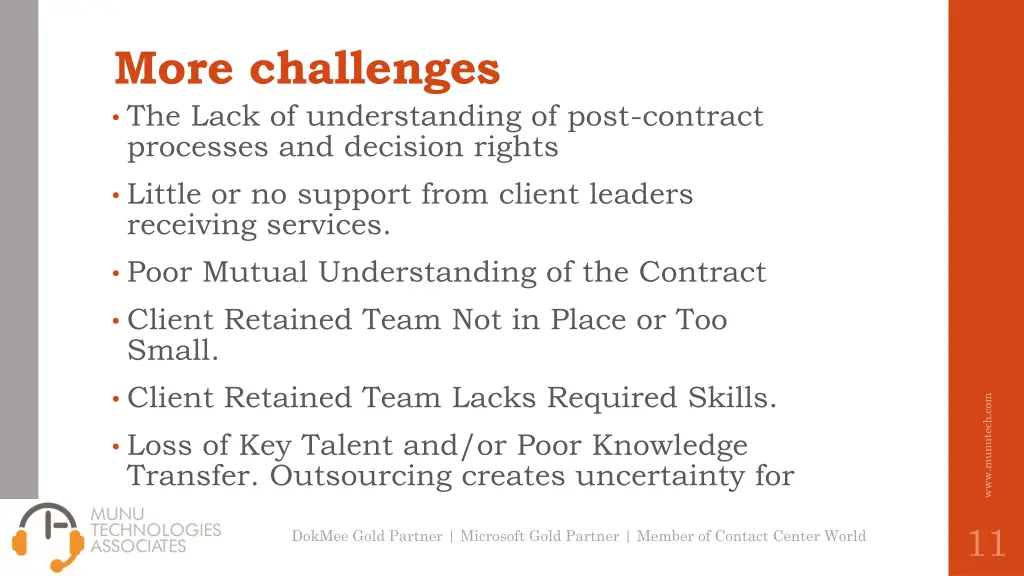 more challenges the lack of understanding of post