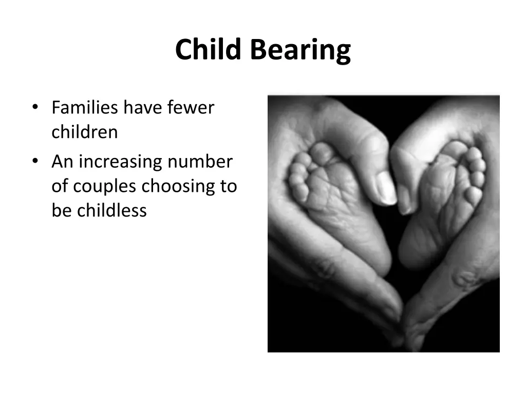 child bearing