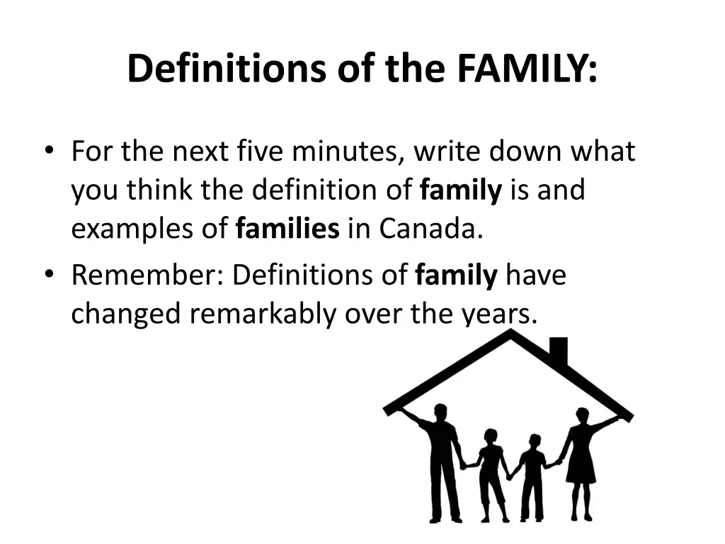 definitions of the family