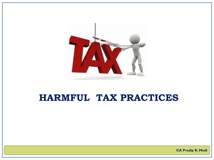 harmful tax practices