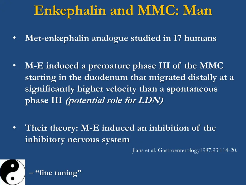 enkephalin and mmc man