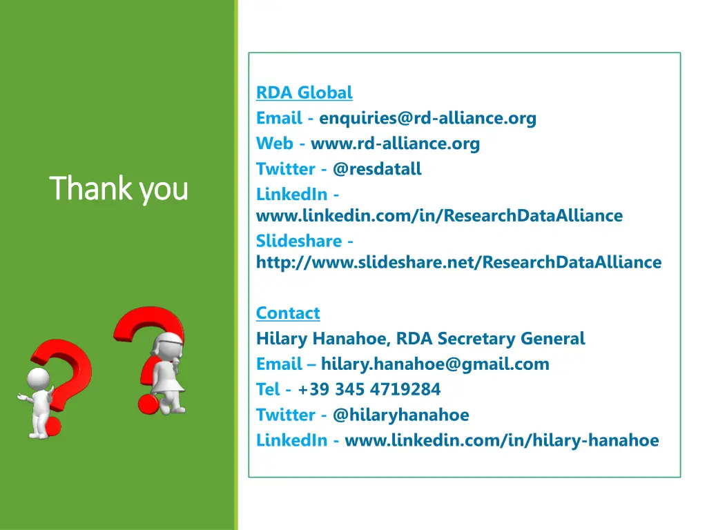 rda global email enquiries@rd alliance