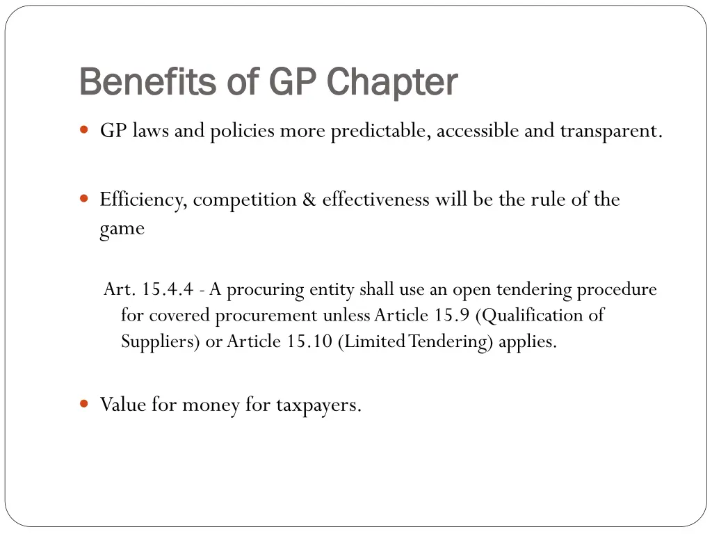 benefits of gp chapter benefits of gp chapter