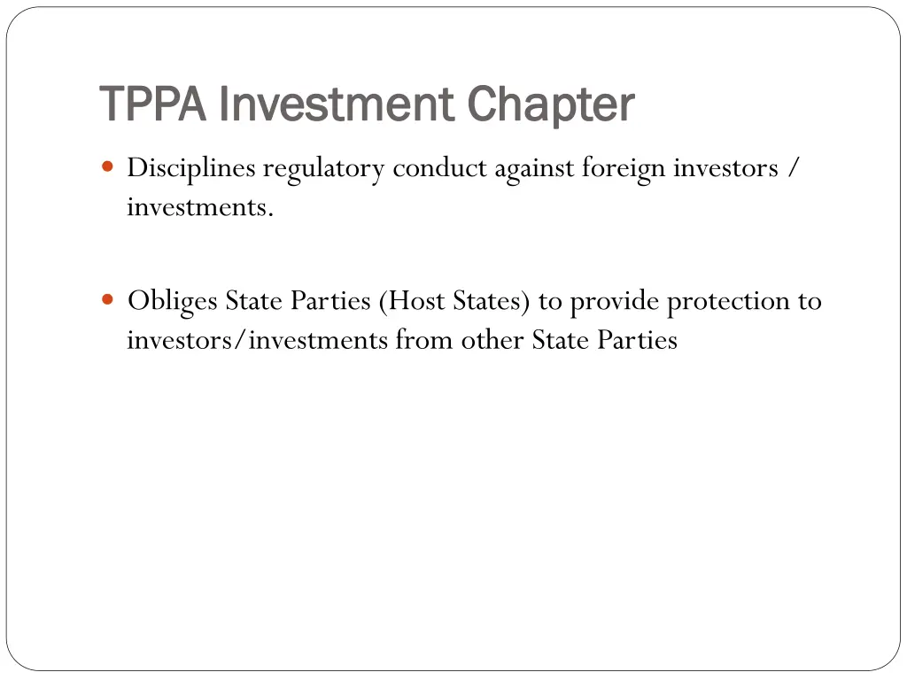 tppa investment chapter tppa investment chapter