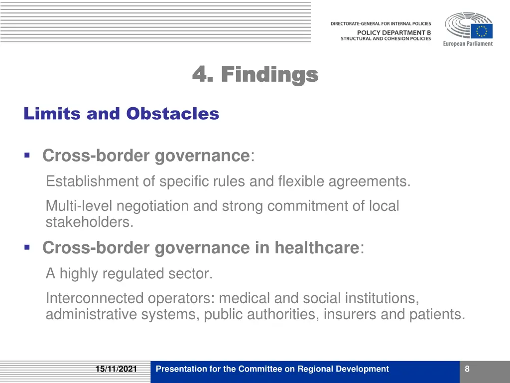 4 findings 4 findings