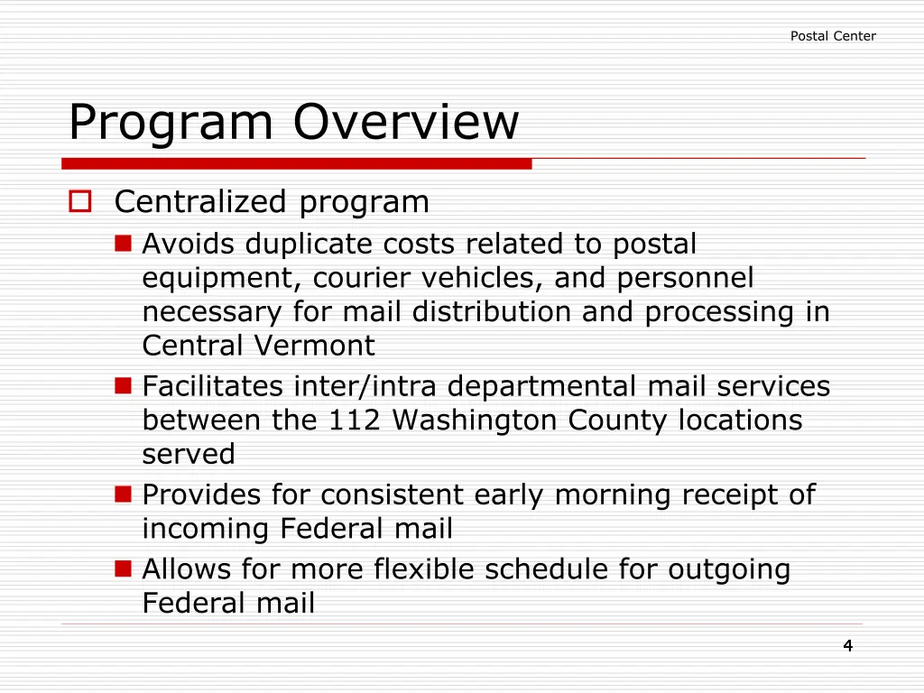 postal center 2