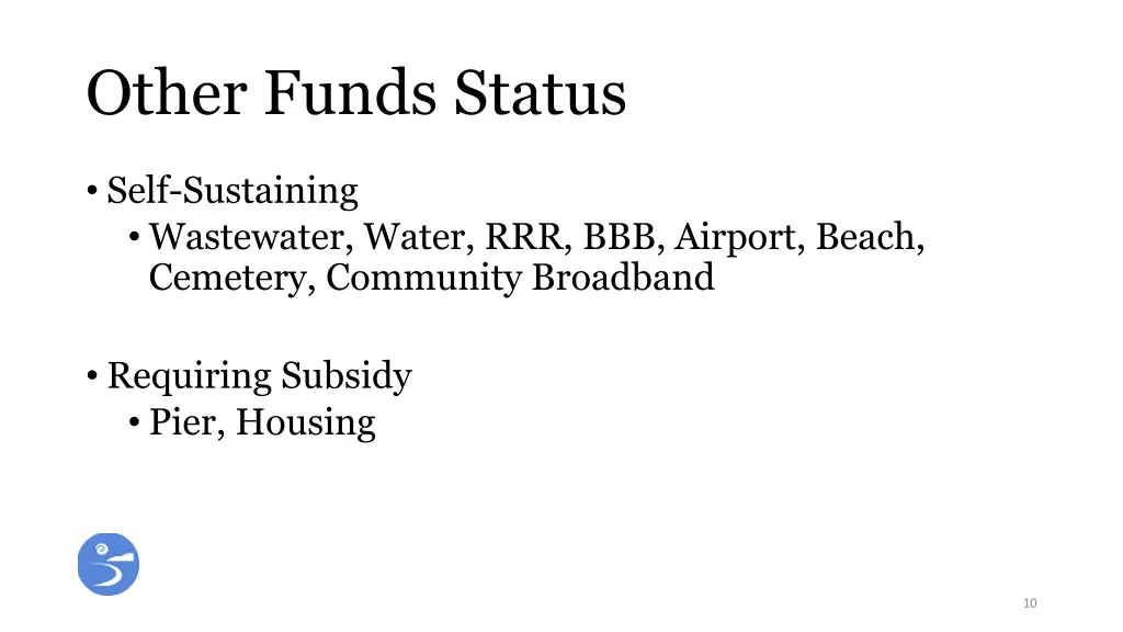 other funds status