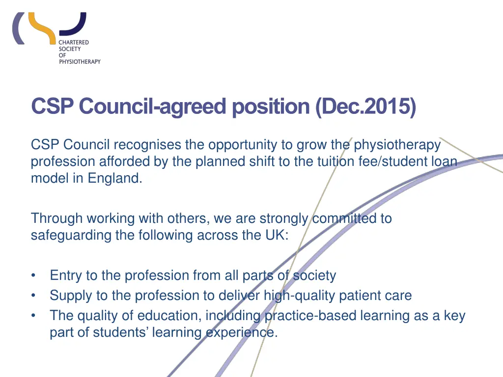 csp council agreed position dec 2015