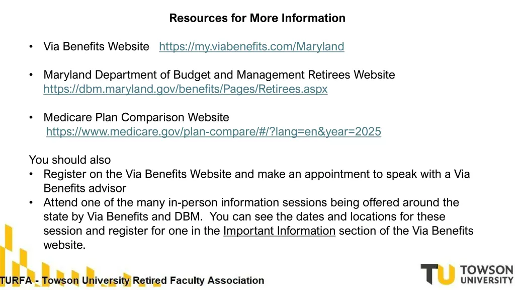 resources for more information