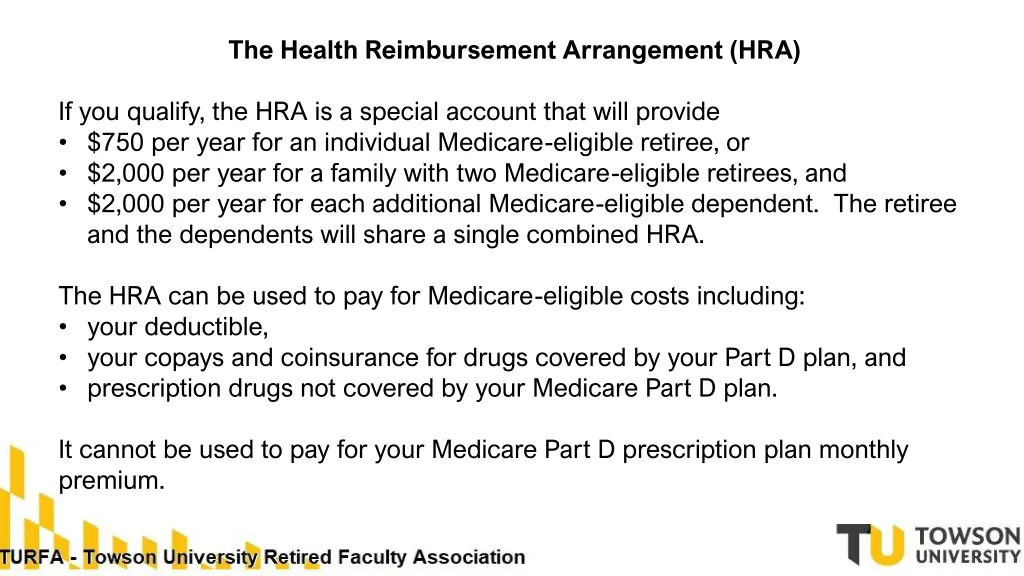 the health reimbursement arrangement hra