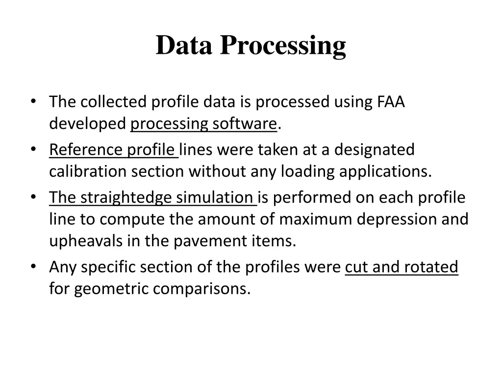 data processing