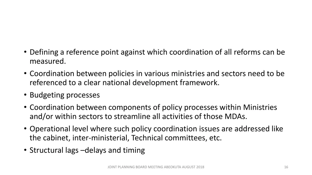 defining a reference point against which
