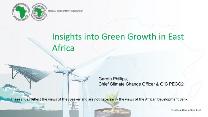 insights into green growth in east africa