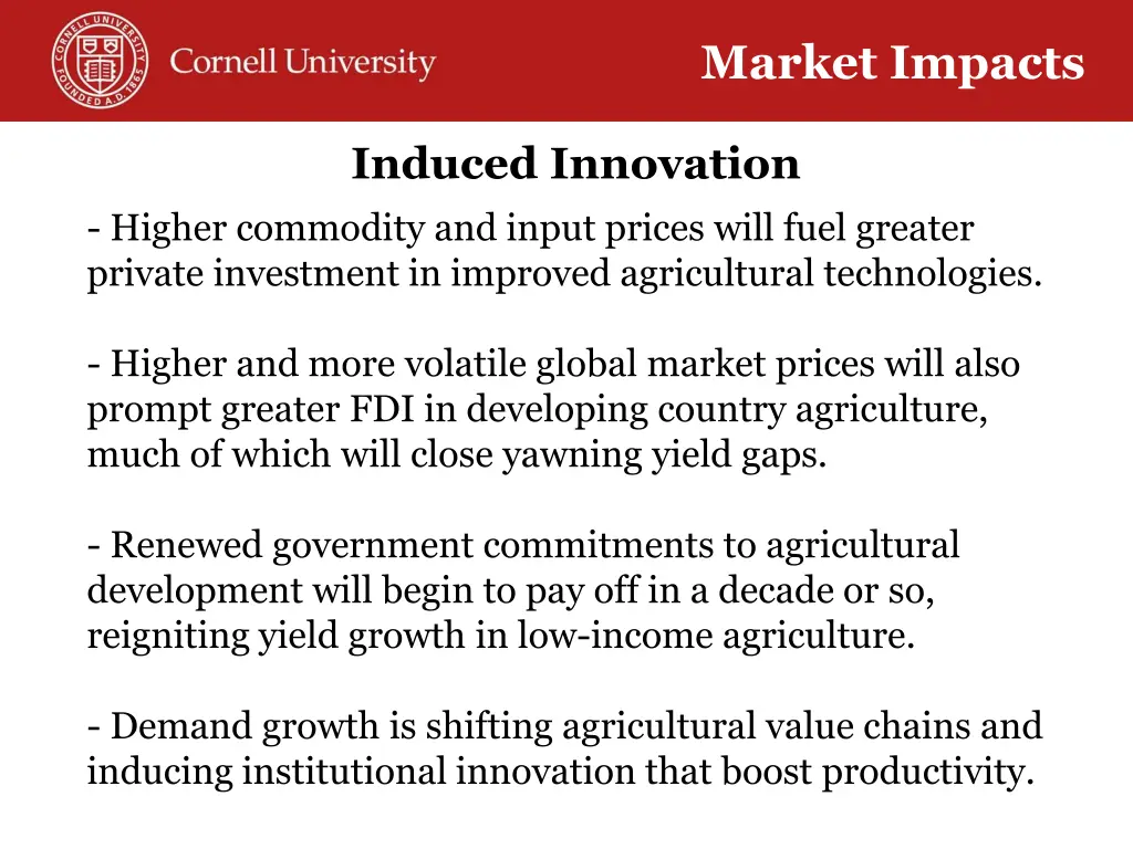 market impacts 3