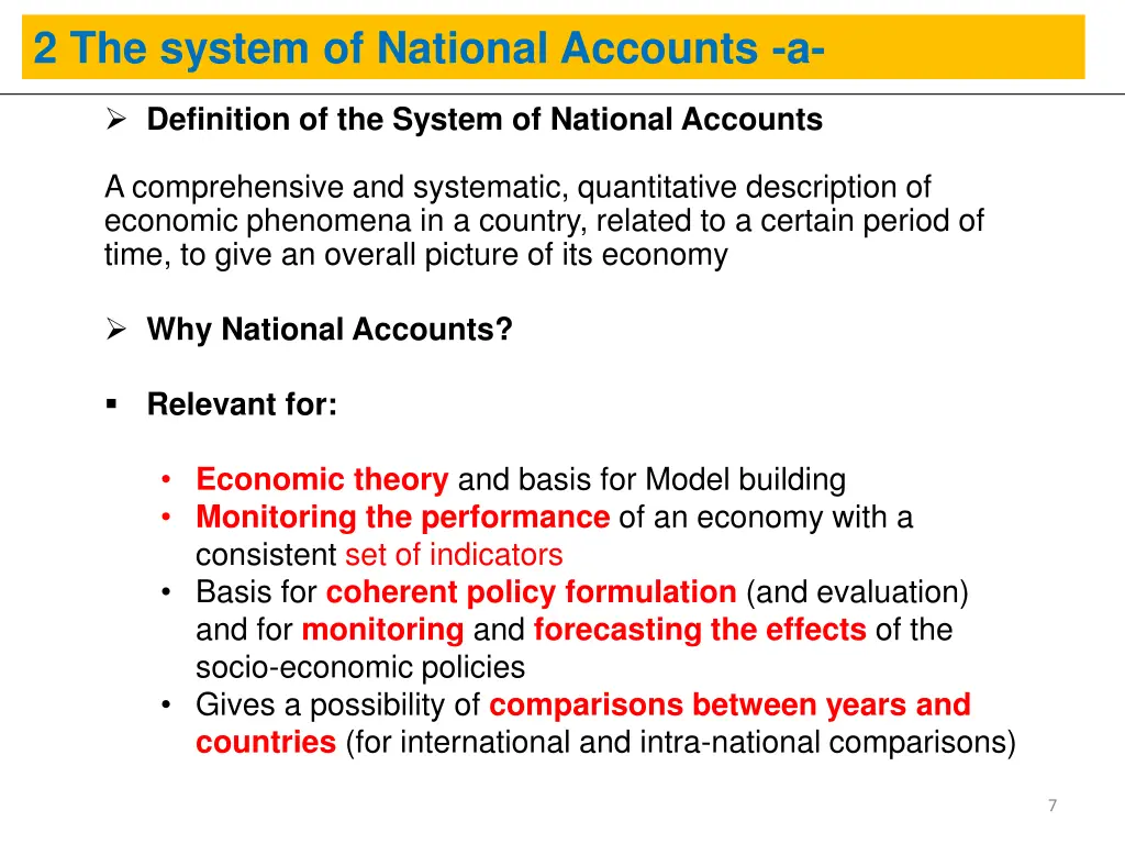2 the system of national accounts a