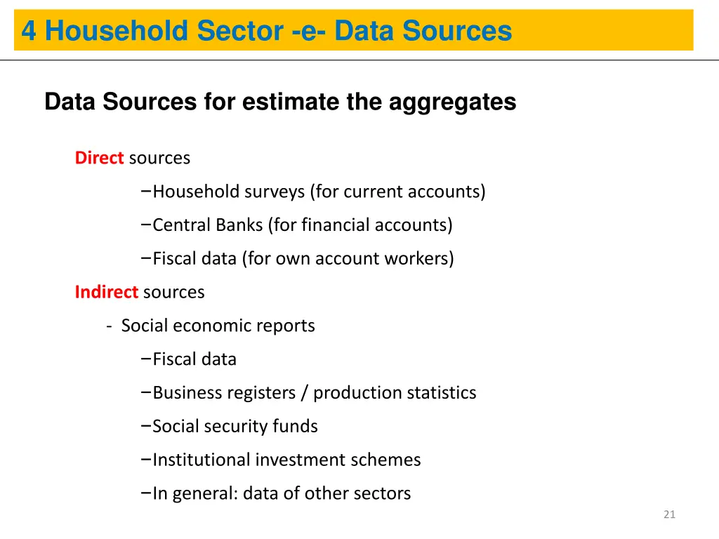 4 household sector e data sources