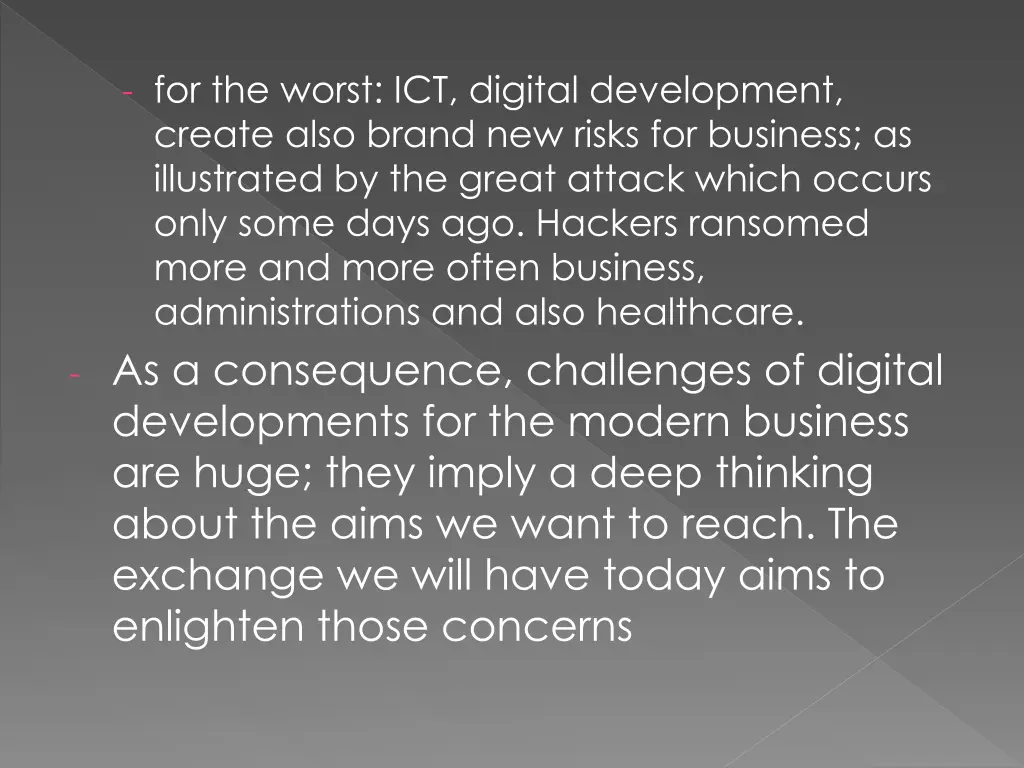 for the worst ict digital development create also