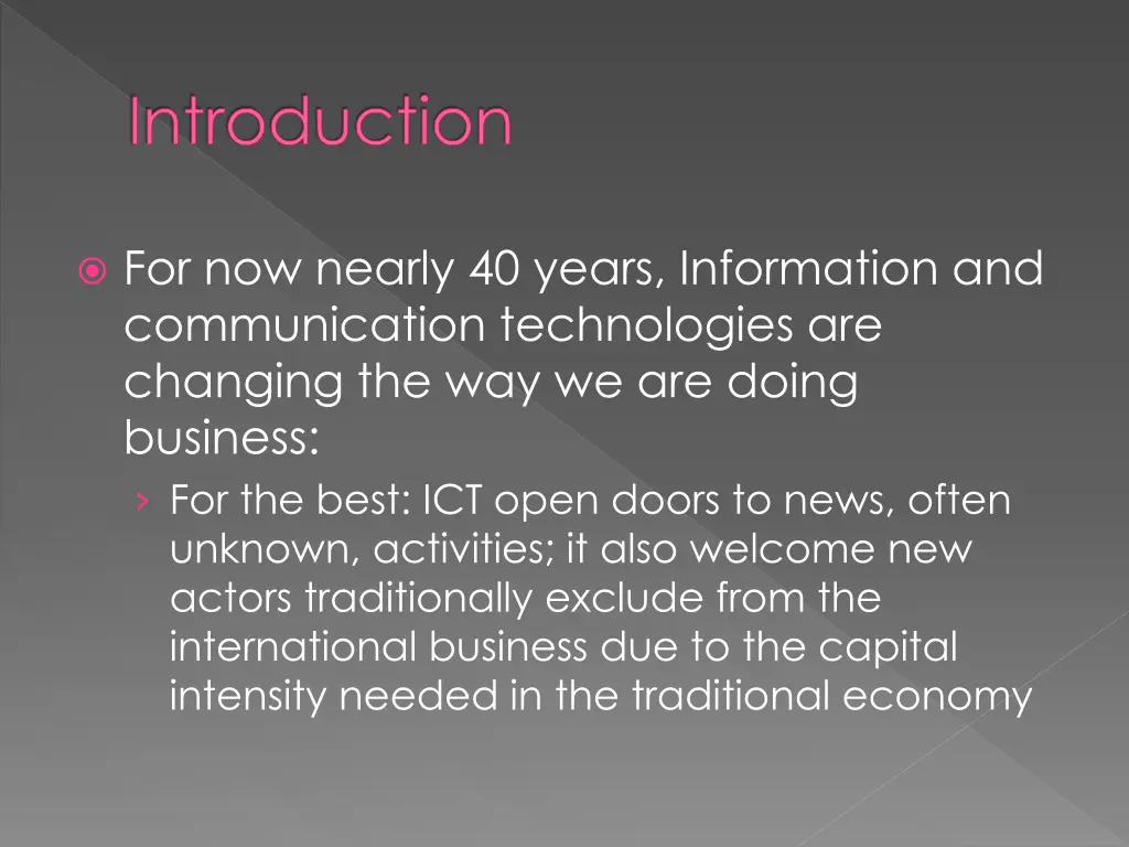introduction