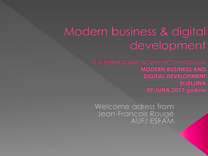modern business digital development