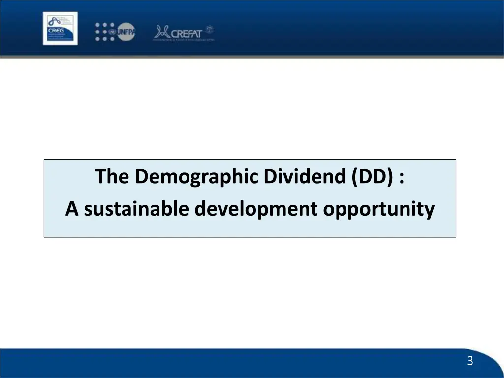 the demographic dividend dd a sustainable
