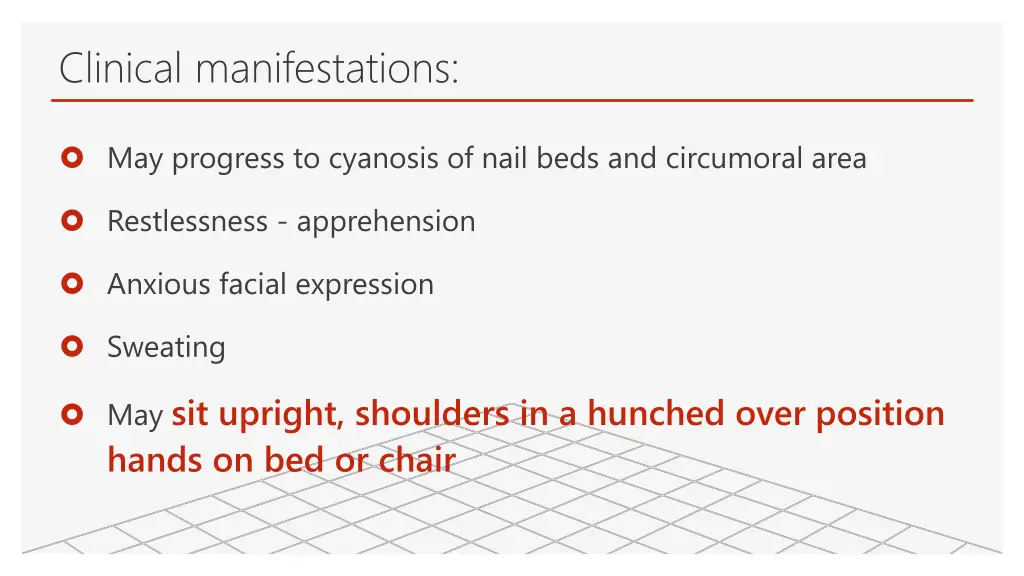 clinical manifestations 2