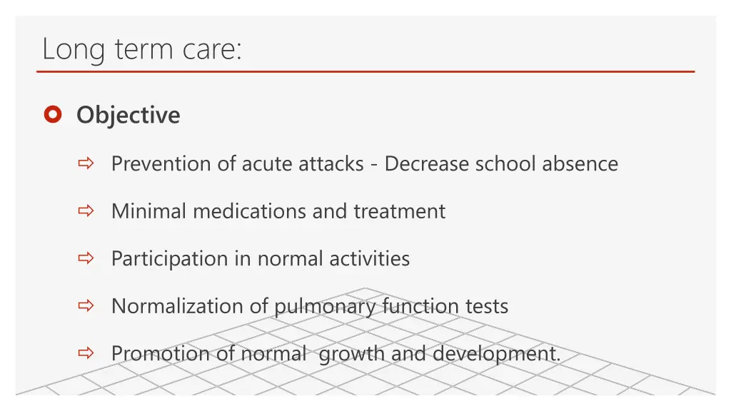 long term care