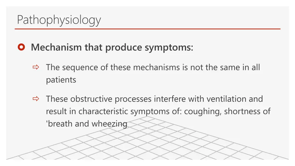 pathophysiology 1