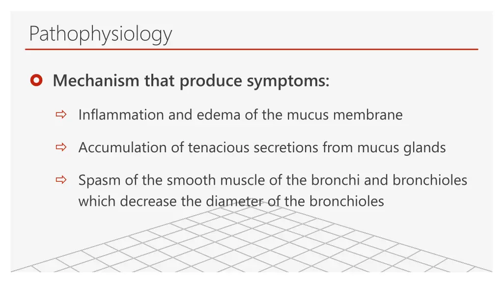pathophysiology