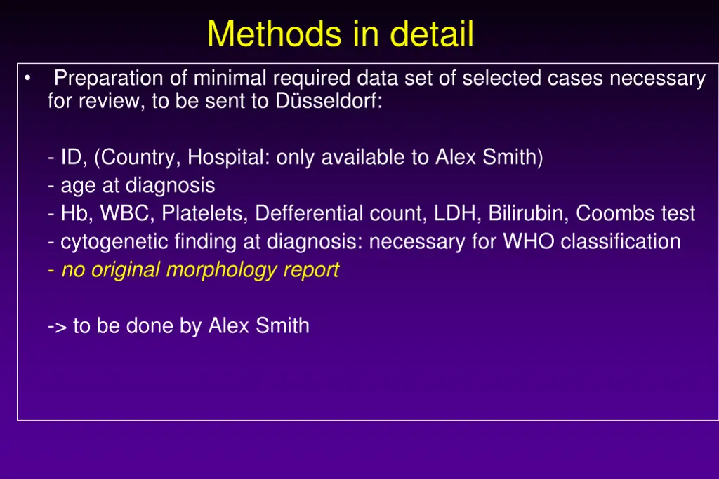 methods in detail 1