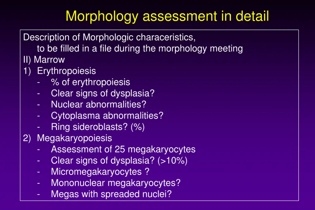 morphology assessment in detail 1