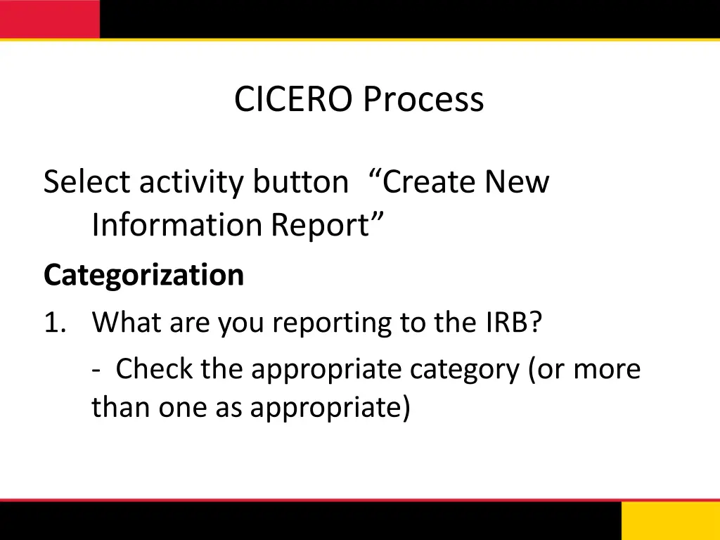 cicero process