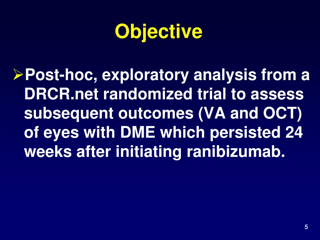 objective