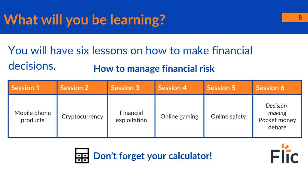 what will you be learning