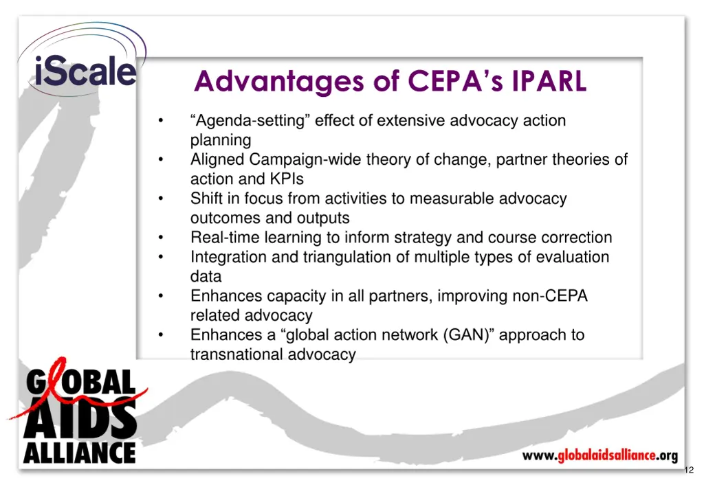 advantages of cepa s iparl