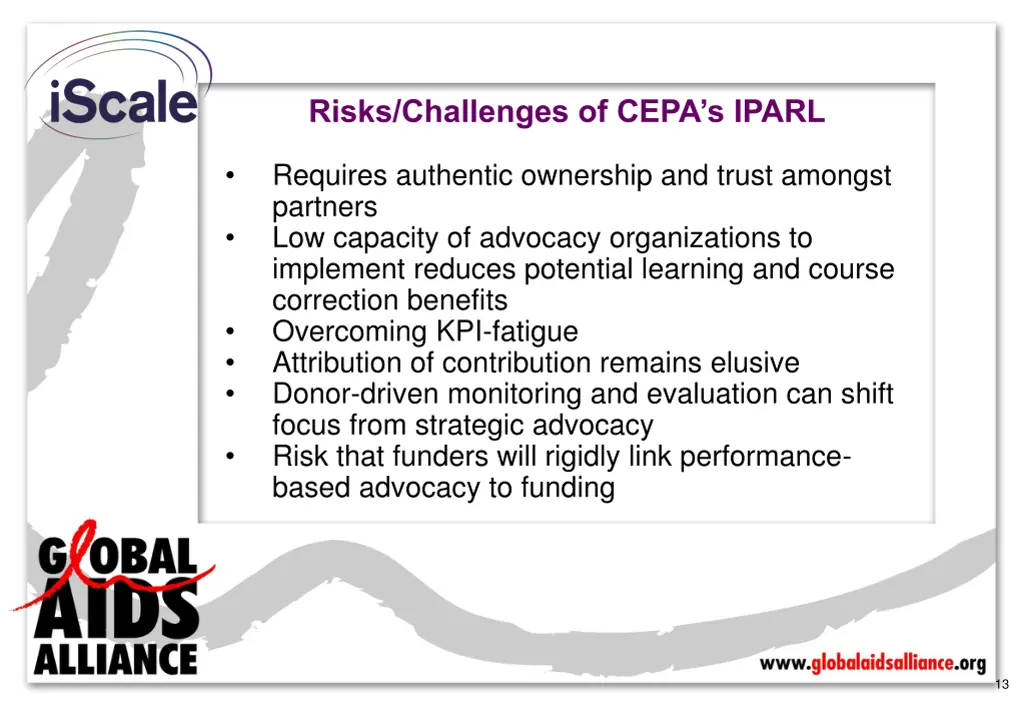 risks challenges of cepa s iparl