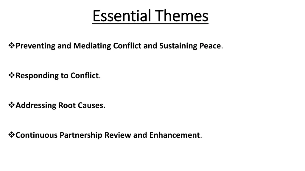 essential themes essential themes