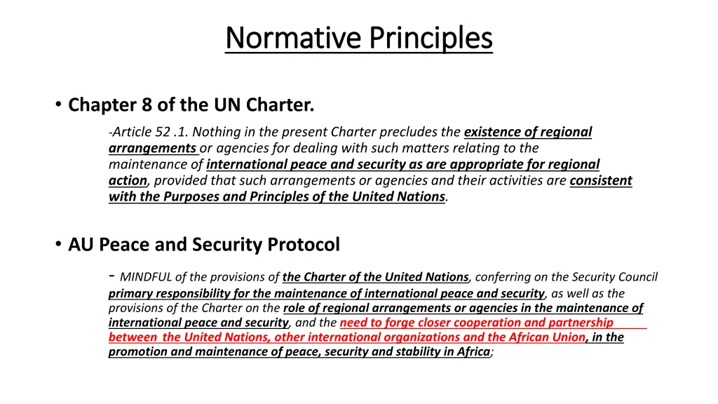 normative principles normative principles