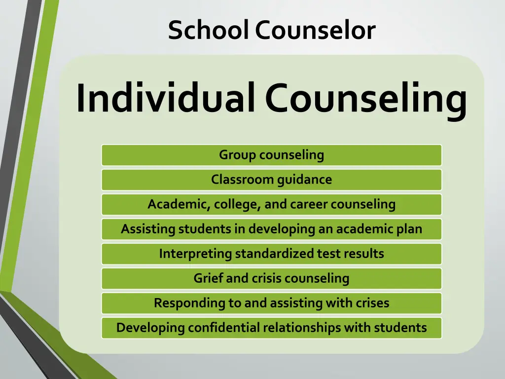 school counselor