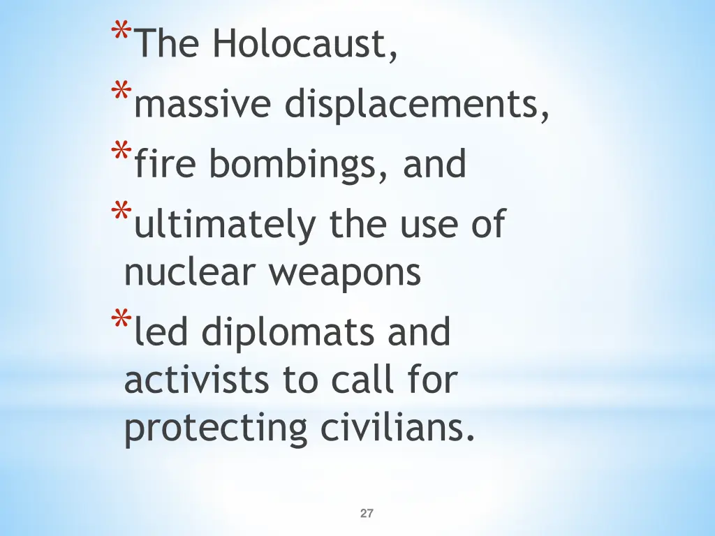 the holocaust massive displacements fire bombings