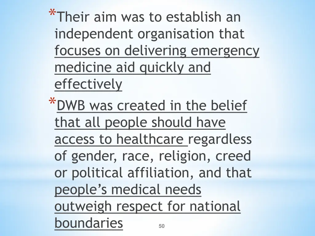 their aim was to establish an independent